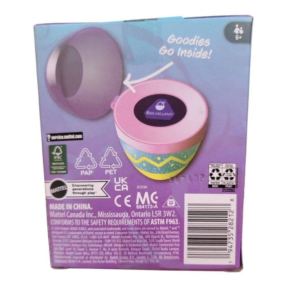 Mattel Magic 8 Ball Easter Egg Try Me Toy Game Fun‎ for Kids Age 6+